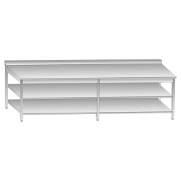 Work Table With Bottom - Intermediate Shelf (Demontable)