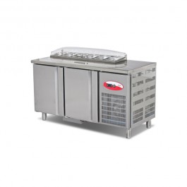 Refrigerated Pizza and Salad Preparation Counters 